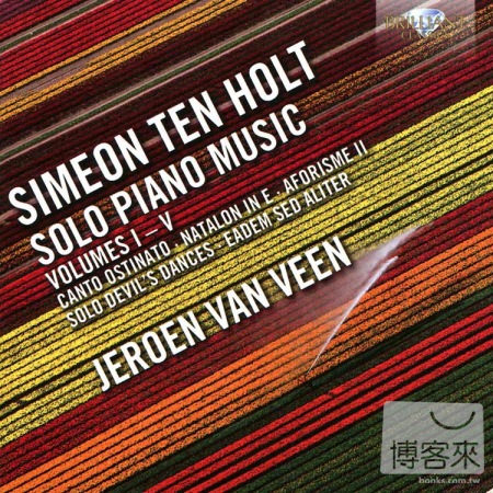Simeon Ten Holt: Solo Piano Music Vol.1-5 / Jeroen van Veen (5CD)