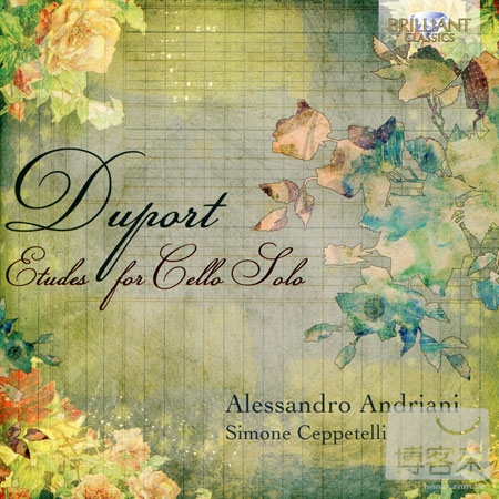 Jean Louis Duport: Etudes for Cello Solo / Alessandro Andriani (2CD)