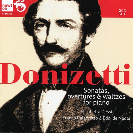 Donizetti: Sonatas, Sinfonias & Waltzes for Piano / Elisabetta Dessi (2CD)