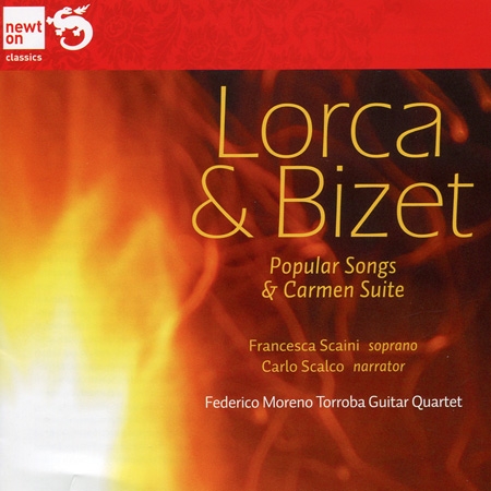 Lorcal: Popular Songs & Bizet: Carmen Suite / Francesca Scaini & Federico Moreno Torroba Guitar Quartet