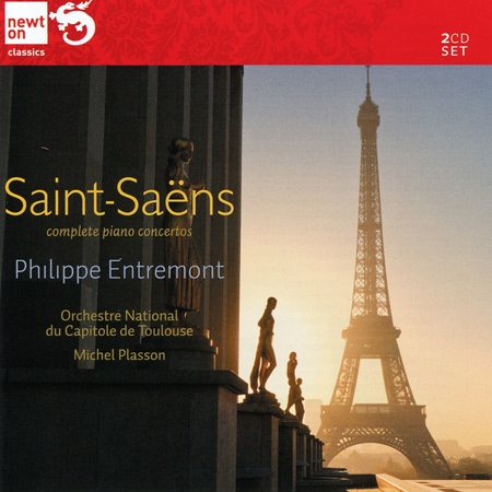 Saint-Saens: Complete 5 Piano Concertos / Philippe Entremont (2CD)