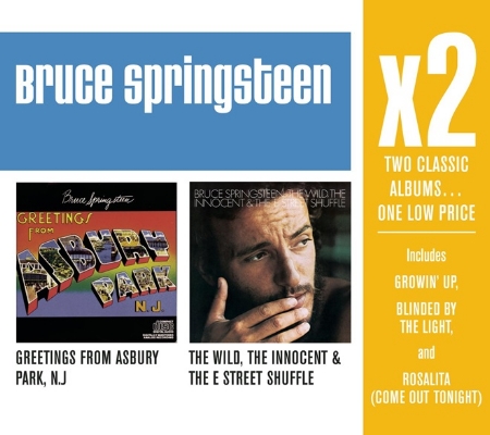Bruce Springsteen / X2 (Greetings From Asbury Park / The Wild, Innocent & The E Street Shuffle) (2CD)