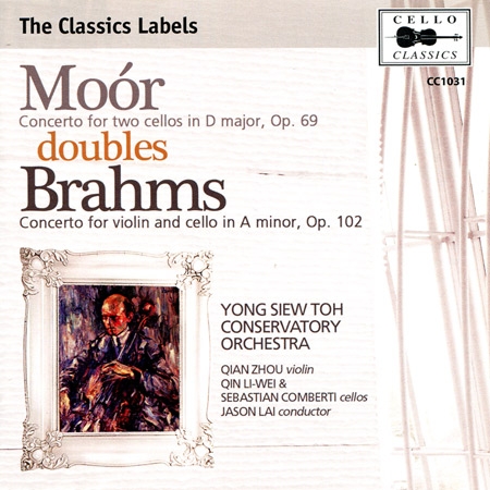 Brahms & Emanuel Moor: Cello Concertos / Qin Li-Wei & Qian Zhou