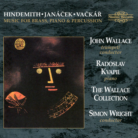 Hindemith, Janacek, Dalibor Vackar: Music for Brass, Piano & Percussion / The Wallace Collection, etc.