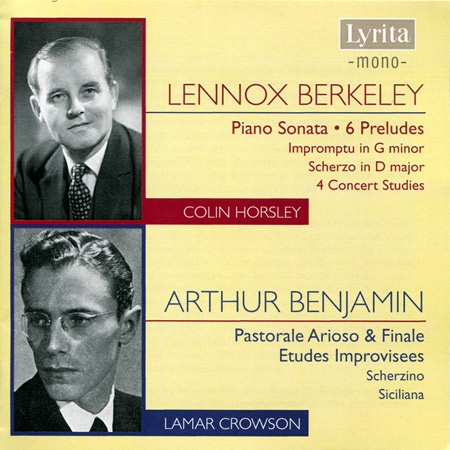 Colin Horsley plays Lennox Berkeley & Lamar Crowson plays Arthur Benjamin (2CD)