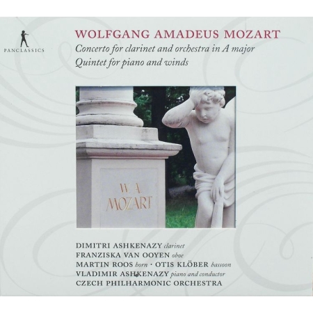 Wolfgang Amadeus Mozart : Klarinettenkonzert KV 622 / Dimitri Ashkenazy , Vladimir Ashkenazy , Otis Klober , Franziska v