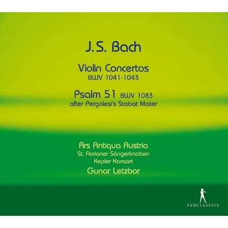 Johann Sebastian Bach : Psalm 51 BWV 1083 ＂Tilge,Hochster,meine Sunden＂ / Gunar Letzbor , Kepler Consort , Ars Antiqua A