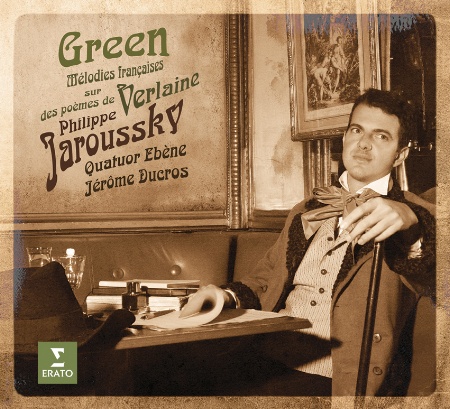Green - Melodies francaises sur des poemes de Verlaine / Jerome Ducros / Quatuor Ebene (2CD)