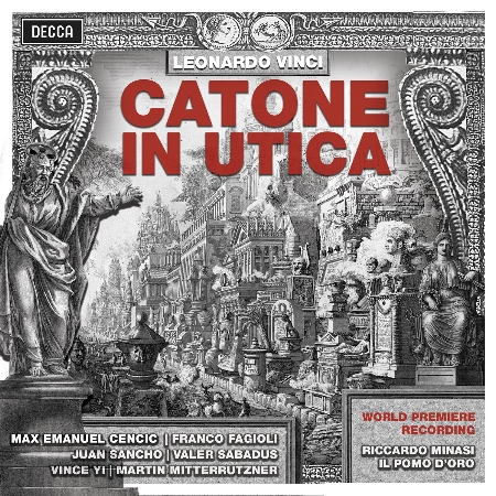 Vinci: Catone in Utica / Max Emanuel Cencic / Riccardo Minasi / Il Pomo D’Oro (3CD)