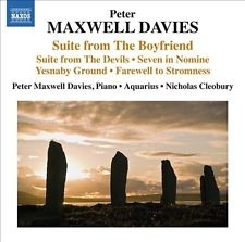 MAXWELL DAVIES: The Boyfriend Suite / Maxwell Davies, Peter(piano), Cleobury(conductor), Aquarius