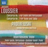LOUSSIER: Violin Concertos / Piotr Iwicki, Adam Kostecki, Polish Philharmonic Chamber Orchestra