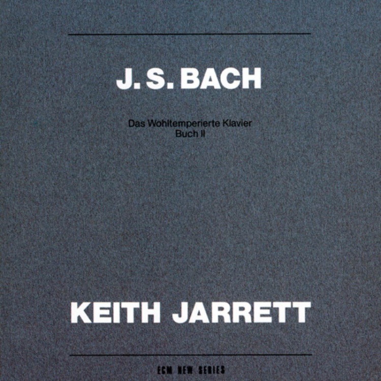巴哈 : 鋼琴平均律第二冊 / 大鍵琴：奇斯．傑瑞特 (2CD)