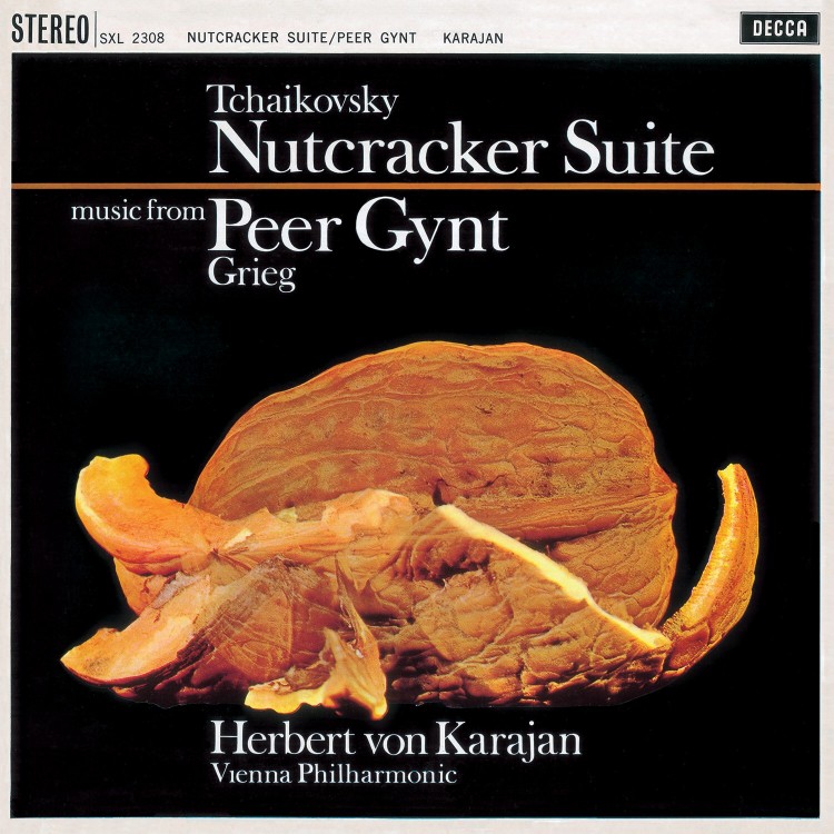 TCHAIKOVSKY: NUTCRACKER SUITE, GRIEG: PEER GYNT (excerpts) / Herbert von Karajan / Vienna Philharmonic (Vinyl)(限台灣)