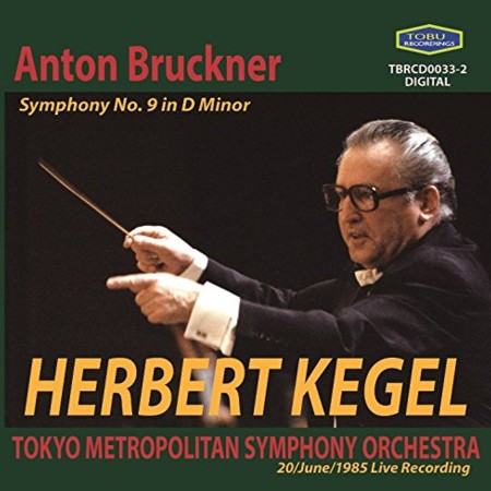 Kegel conducts Bruckner symphony No.9  (CD)