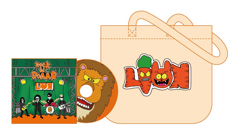 獅子 LION /  LION X JAMZ&BUN 限量B版 (1CD+ JAMZ&BUN兩用環保帆布袋) (CD)