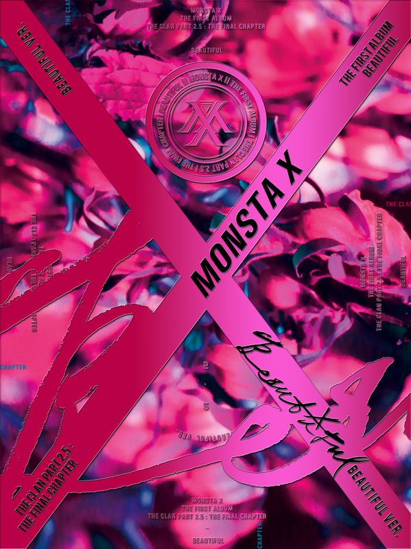 MONSTA X / 首張正規專輯 Beautiful ver台灣進口盤 (CD)
