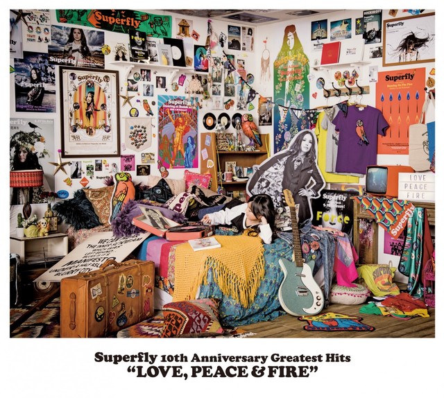 Superfly / 10周年超級精選輯 “LOVE,PEACE&FIRE” (3CD)