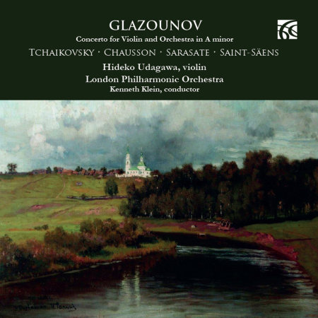 宇田川杰子專輯4：葛拉茲諾夫小提琴協奏曲，以及柴可夫斯基、蕭頌、薩拉沙泰、聖桑作品 (CD)
