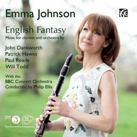 豎笛家艾瑪‧強森專輯5：英國幻想，四首為艾瑪而作的協奏曲 (CD)