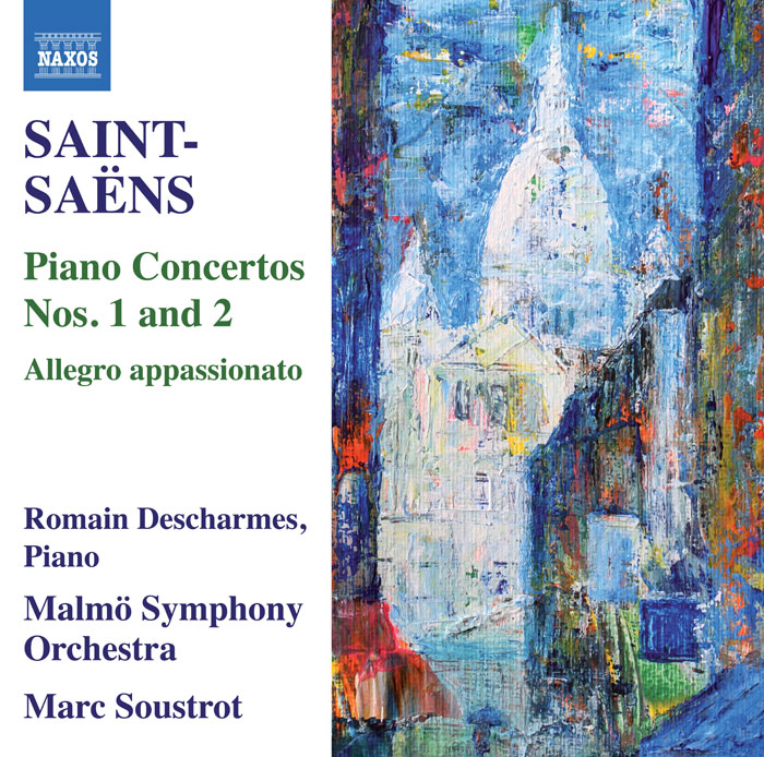 聖桑：第一、二號鋼琴協奏曲 / 德沙爾姆(鋼琴), 休斯特奧特(指揮)馬爾莫交響樂團 (CD)