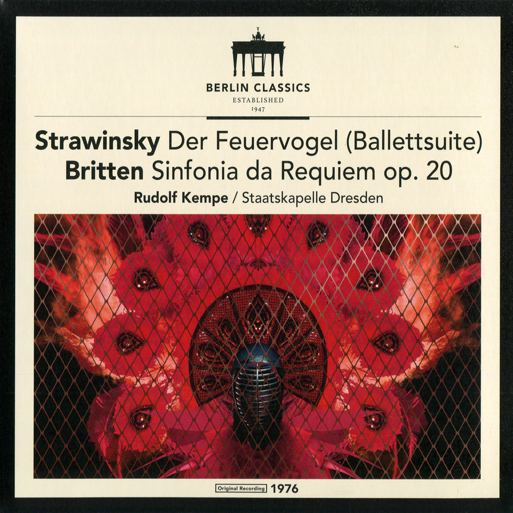 肯培、德勒斯登國立歌劇院：史特拉汶斯基「火鳥」、布列頓「安魂交響曲」 (CD)