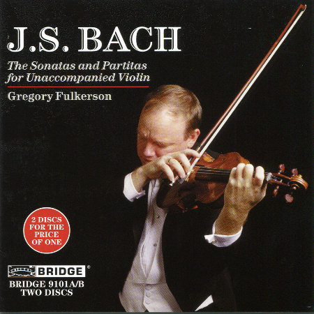 巴哈：六首無伴奏小提琴組曲與奏鳴曲 / 葛雷哥利．佛克森 (2CD)