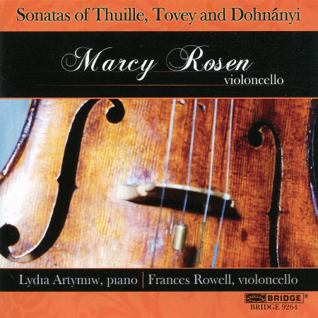杜伊勒、托維、杜南伊：大提琴奏鳴曲 / 瑪西．羅森