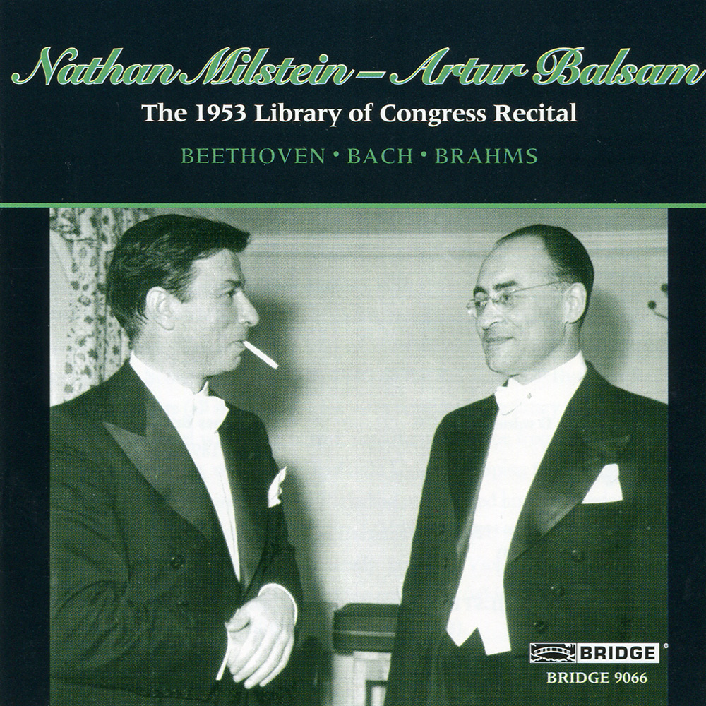 【美國國會圖書館偉大錄音系列4】 小提琴家米爾斯坦1953年獨奏會 (CD)