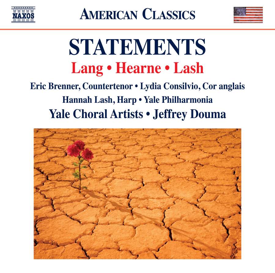 Statements美國現代合唱曲集 - 大衛．朗、泰德．赫恩、漢娜．萊莎 / 杜馬(指揮)耶魯愛樂與合唱團 (CD)