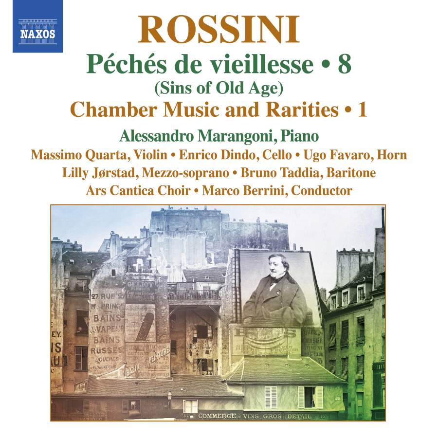 羅西尼：老年的罪惡,Vol.8、室內樂作品,Vol.1 / 伯里尼(指揮)Ars Cantica合唱團 (CD)