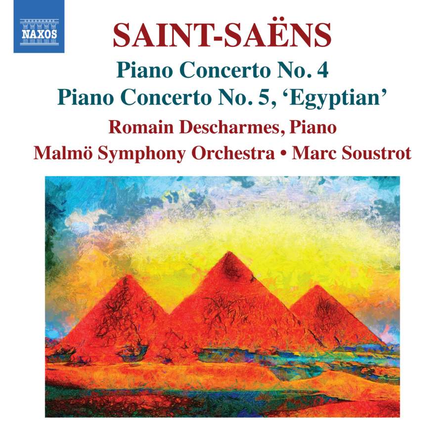 聖桑：鋼琴協奏曲,Vol.3-第四、五號 / 休斯特奧特(指揮)馬爾莫交響樂團 (CD)