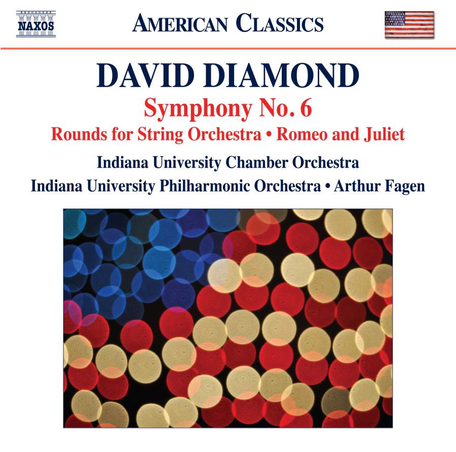 大衛戴蒙德：第六號交響曲、為弦樂團所作的輪舞曲、羅密歐與茱麗葉 / 費根(指揮)印第安納大學愛樂與室內樂團 (CD)