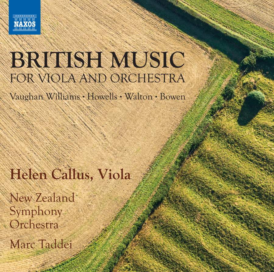 英國小提琴與交響曲作品：佛漢威廉士、霍威爾茲、沃爾頓、鮑溫作品 / 塔德(指揮)紐西蘭交響樂團 (CD)