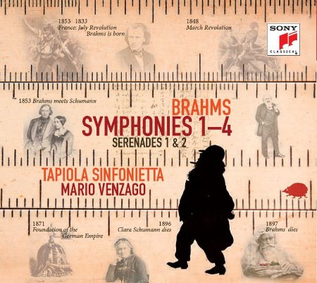 布拉姆斯交響曲全集 & 小夜曲作品  / 馬利歐．凡薩戈 (3CD)