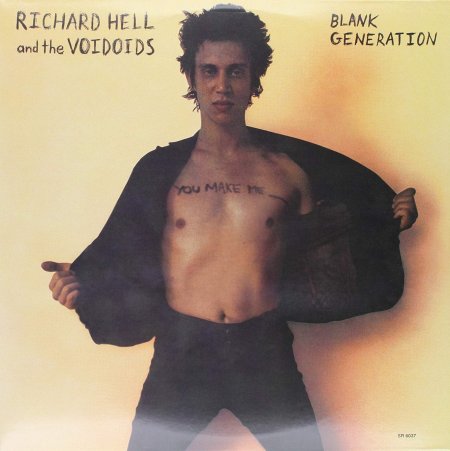 Richard Hell & The Voidoids / Blank Generation (橘色/黑色 墨點LP)(限台灣)