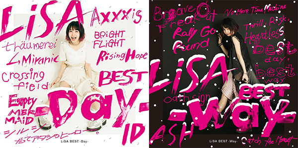 LiSA / LiSA BEST -Day- & LiSA BEST -Way- WiNTER PACKAGE【2CD+月曆冬季限定盤】