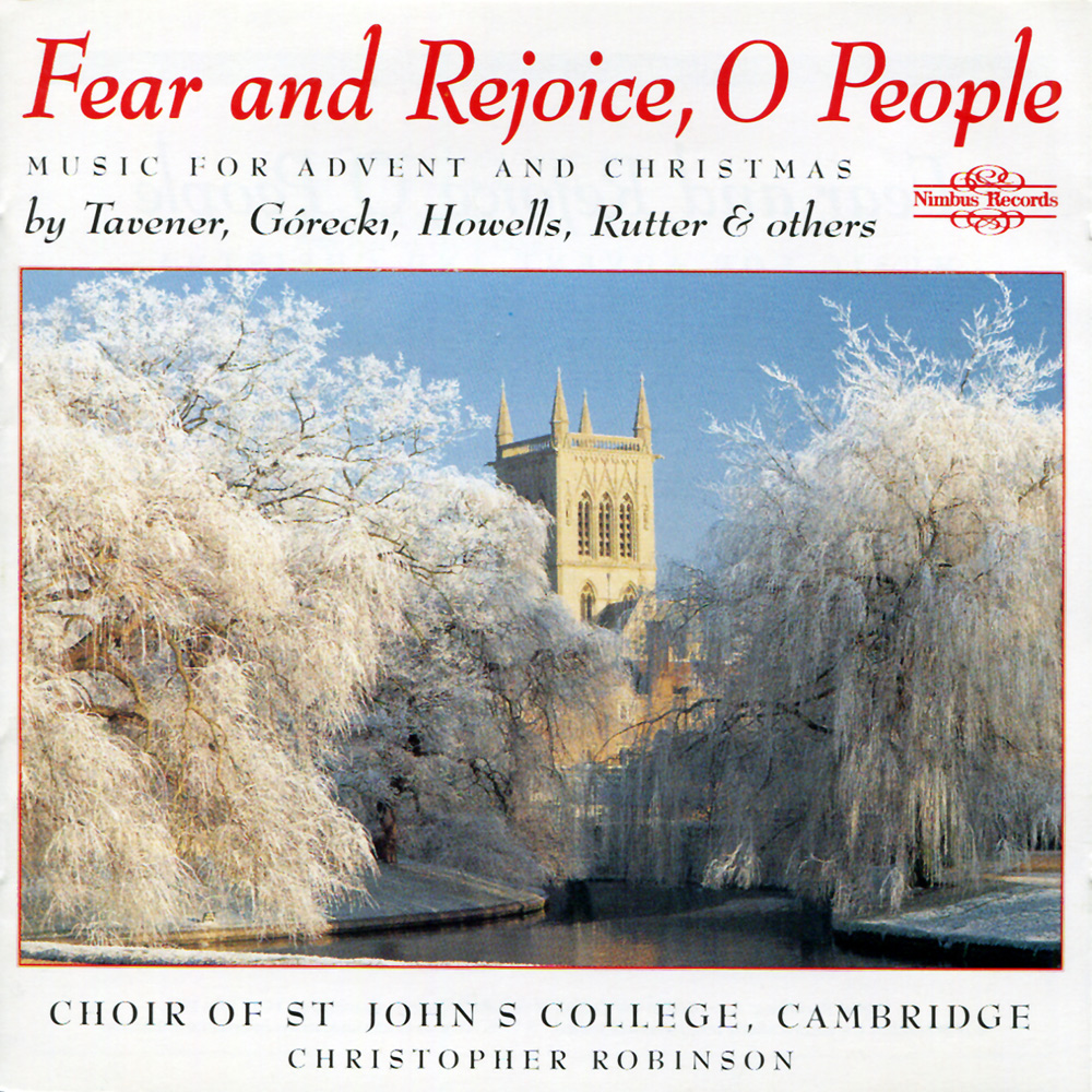 劍橋大學聖約翰學院合唱團：人們啊，恐懼與歡欣：為降臨節與耶誕節的音樂 (CD)