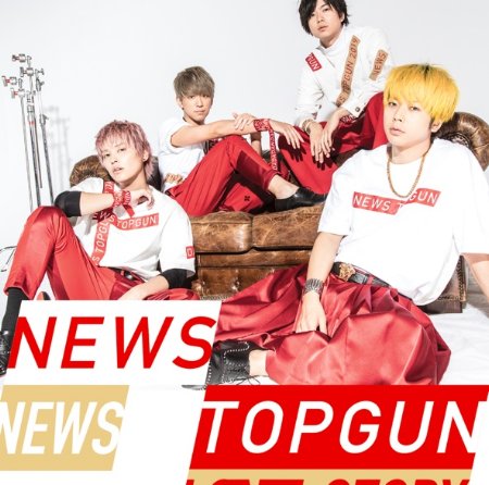 NEWS / Top Gun & Love Story 初回A Top Gun版 單曲 (CD+DVD)