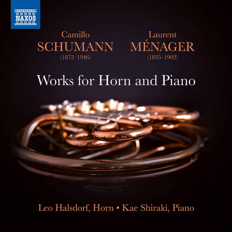 卡密羅舒曼&勞倫特梅那傑:給小號及鋼琴的作品 / 哈爾斯朵夫(法國號),Kae Shiraki (鋼琴) (CD)