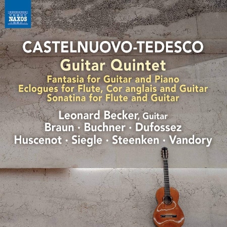 卡斯特努弗- 泰德斯可: 吉他五重奏 & 給吉他和鋼琴的幻想曲 / 凡多里 (小提琴 ) / 施鄧肯 (小提琴) / 布赫那 (中提琴) / 布勞恩 (大提琴) / 雷納德貝克 (吉他)