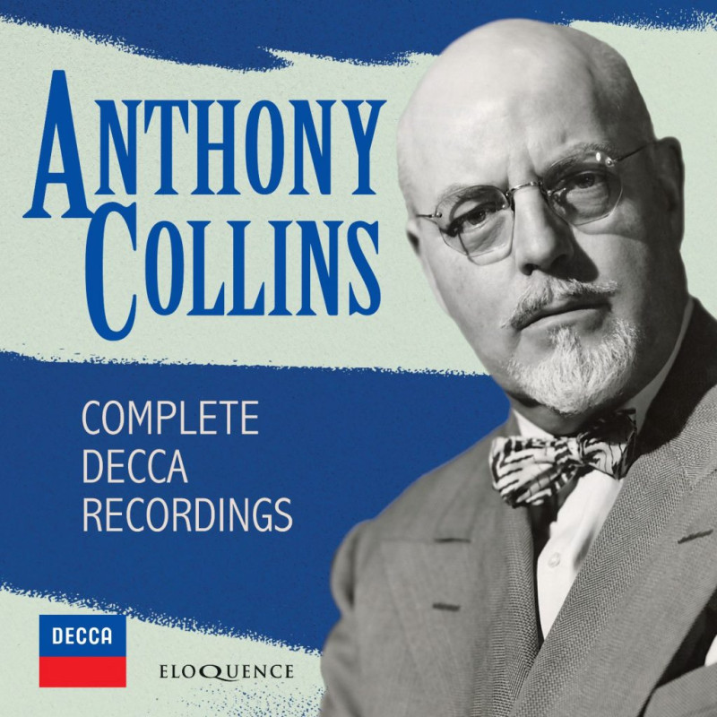 英國偉大作曲家與指揮家Anthony Collins的DECCA錄音大全集 (原始封面收納)