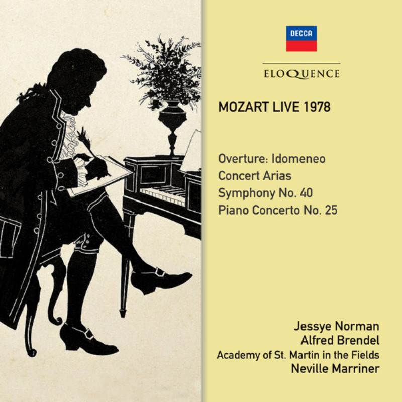 莫札特222歲冥誕紀念音樂會/布蘭德爾,馬利納 (2CD世界首次完整發行)(Mozart Live 1978 / Alfred Brendel, Neville Marriner, Jessye No