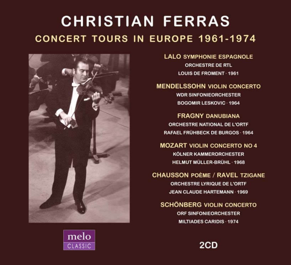 費拉斯1961~1974小提琴協奏曲錄音集 (2CD)