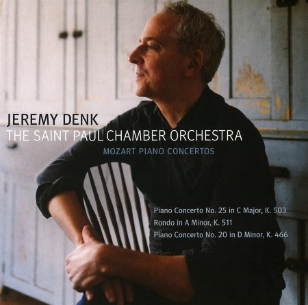 Mozart Piano Concertos / Jeremy Denk & The Saint Paul Chamber Orchestra (歐洲進口盤)