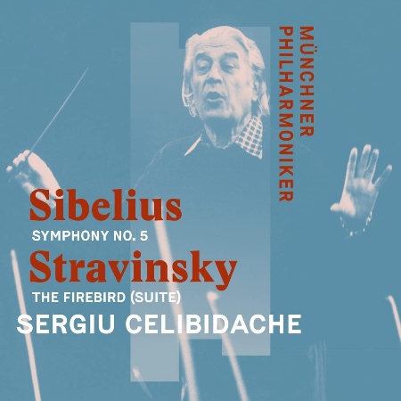 西貝流士: 降E大調第5號交響曲&史特拉汶斯基: 火鳥 / 傑利畢達克〈指揮〉/ 慕尼黑愛樂 (歐洲進口盤)