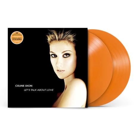 席琳狄翁 / 說愛 25周年紀念版 艷橘雙彩膠(2LP彩膠)(Céline Dion / Let’s Talk About Love (25th Anniversary Ltd Edition) (2