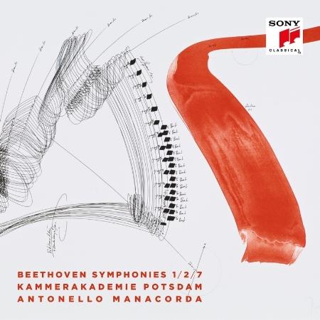 貝多芬: 交響曲，第1、2＆7號 / 馬內柯達 & 波茨坦室內學會樂團 (2CD)