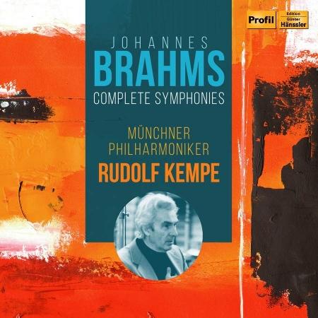 布拉姆斯: 完整交響曲集 / 魯道夫．肯培 (指揮) / 慕尼黑愛樂樂團 (3CD)