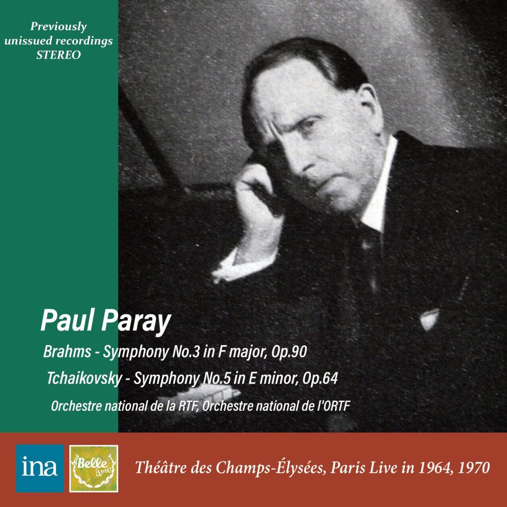高齡80歲的指揮大師保羅·帕雷震撼香榭麗舍劇院的柴可夫斯基與布拉姆斯交響曲名演 (首次曝光的重量級錄音)