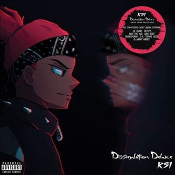 KSI / Dissimulation (Deluxe Edition) 紅濺色灰銀底色彩膠(限台灣)